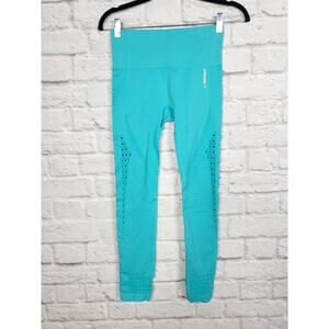 Gymshark Energy+ Seamless Leggings Tropical Blue Fits an XS